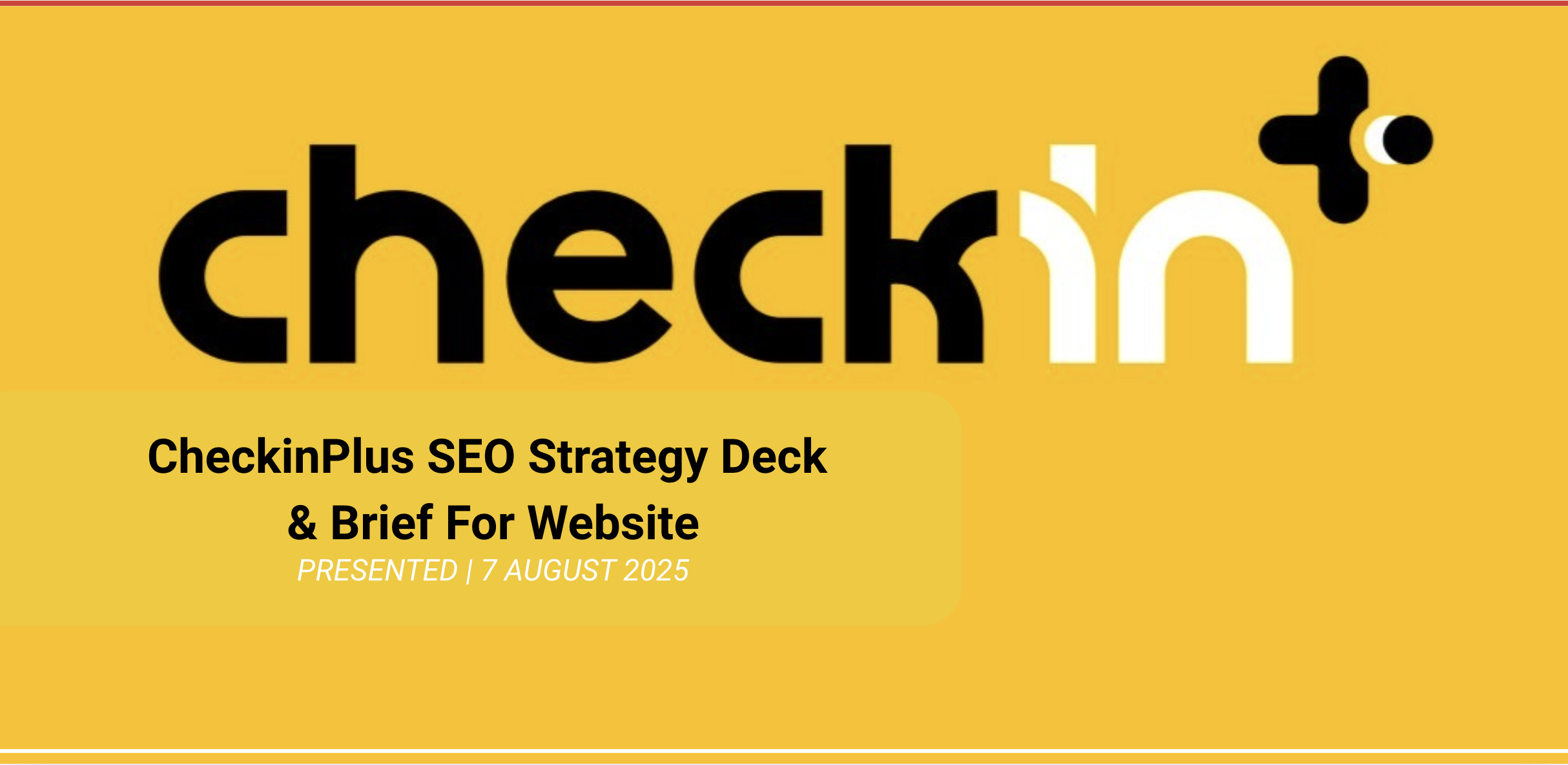 CheckinPlus – วางรากฐาน SEO สู่การเป็นเบอร์หนึ่งของ Travel Ecosystem